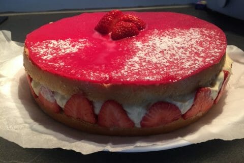 Cliquez pour zoomer ! Fraisier Thermomix par johanna21l