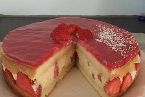 Cliquez pour zoomer ! Fraisier Thermomix par johanna21l