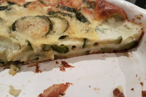 Cliquez pour zoomer ! Gâteau invisible aux courgettes au Thermomix