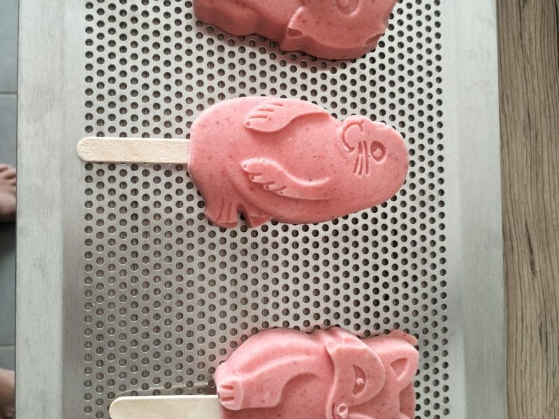 Cliquez pour zoomer ! Glace à la fraise Thermomix par choupii87