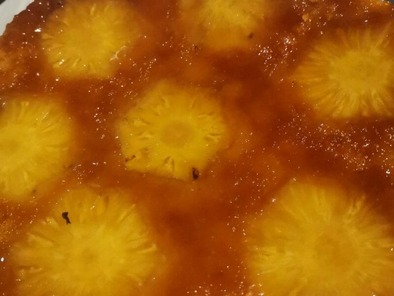 Cliquez pour zoomer ! Gâteau renversé à l’ananas Thermomix par delphine_471