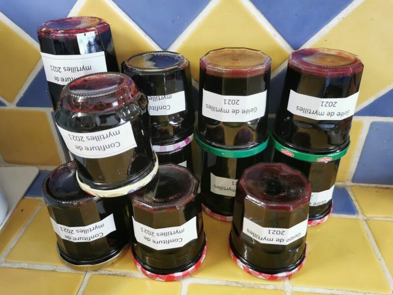 Confiture de myrtilles au Thermomix - Cookomix