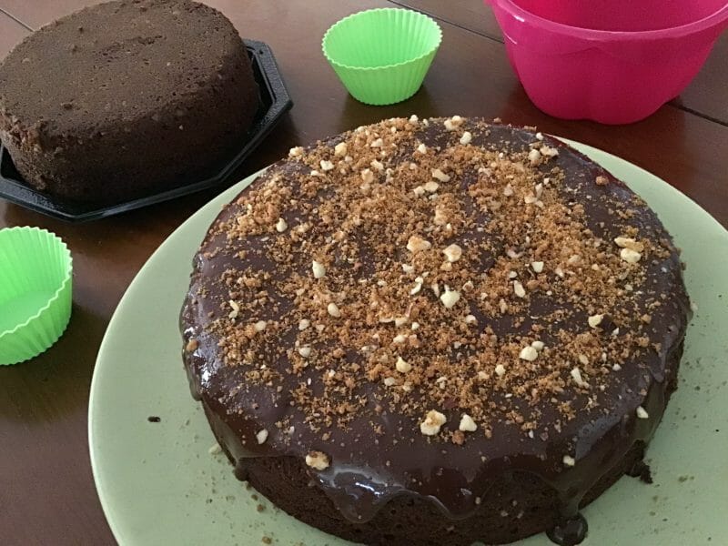 Cliquez pour zoomer ! Gâteau au yaourt et chocolat Thermomix par avalon83