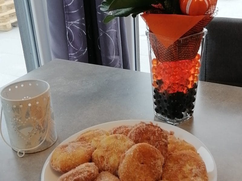 Cliquez pour zoomer ! Beignets aux pommes Thermomix par sophjojo