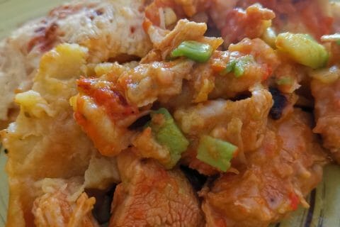 Cliquez pour zoomer ! Enchiladas au poulet au Thermomix