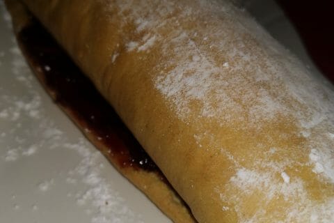 Cliquez pour zoomer ! Roulé au nutella au Thermomix