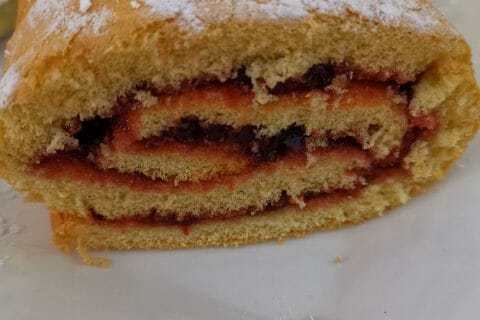 Cliquez pour zoomer ! Roulé au nutella au Thermomix