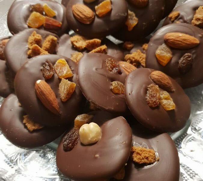 Cliquez pour zoomer ! Mendiants au chocolat Thermomix par Lilou