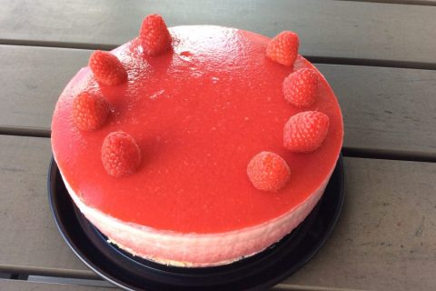 Cliquez pour zoomer ! Bavarois aux framboises Thermomix par Chica26