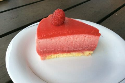 Cliquez pour zoomer ! Bavarois aux framboises Thermomix par Chica26