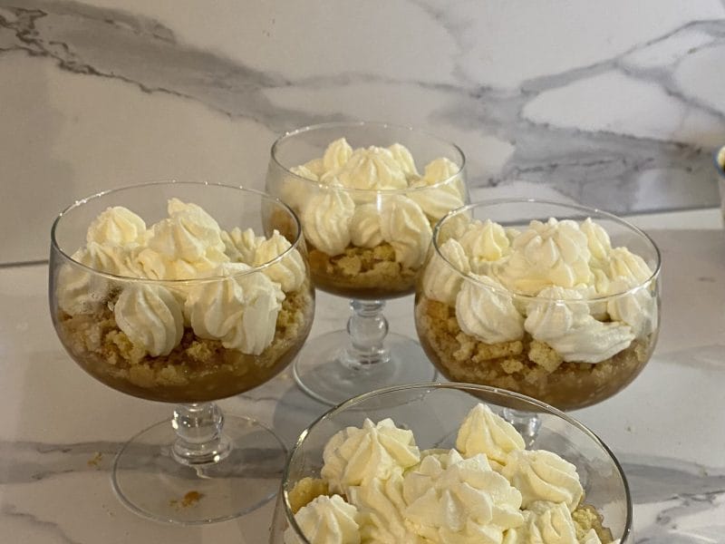 Cliquez pour zoomer ! Verrines pommes caramel et spéculoos Thermomix par mumu1000