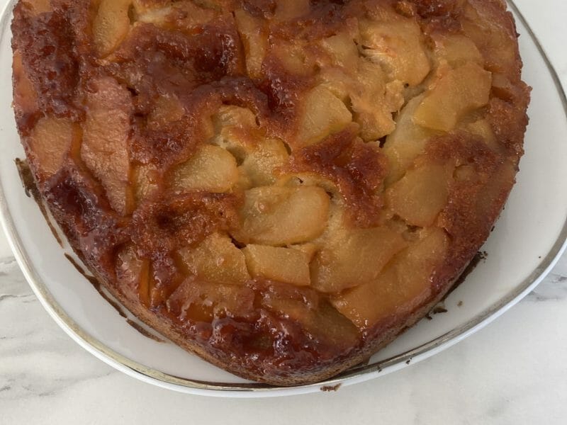 Cliquez pour zoomer ! Gâteau renversé aux poires Thermomix par mumu1000