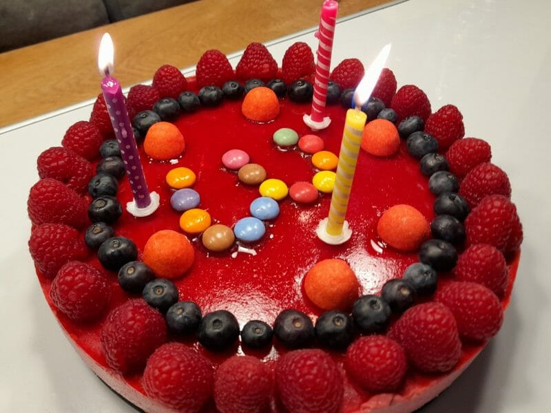 Cliquez pour zoomer ! Bavarois aux framboises Thermomix par christelle_504