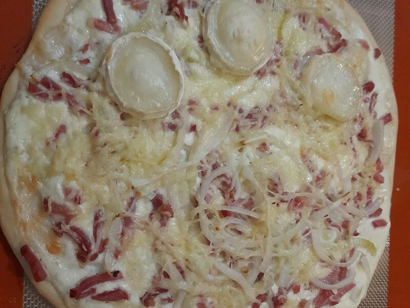 Cliquez pour zoomer ! Flammekueche traditionnelle Thermomix par christelle_504