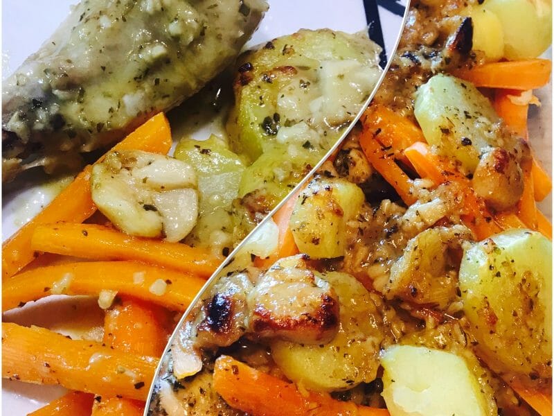 Cliquez pour zoomer ! Pollo al ajillo Thermomix par LaureBN