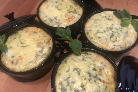 Cliquez pour zoomer ! Clafoutis courgettes et feta Thermomix par LaureBN
