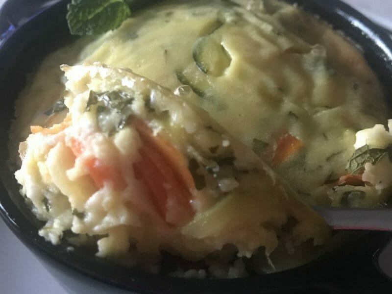 Cliquez pour zoomer ! Clafoutis courgettes et feta Thermomix par LaureBN