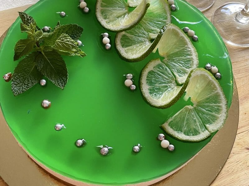 Cliquez pour zoomer ! Bavarois Mojito Thermomix par LaureBN