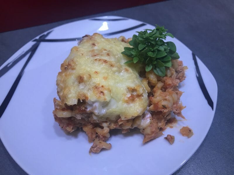 Cliquez pour zoomer ! Macaronis au thon Thermomix par LaureBN