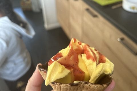 Cliquez pour zoomer ! Sorbet mangue Thermomix par laetitia_753