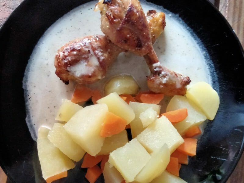 Cliquez pour zoomer ! Pollo al ajillo Thermomix par nat_37
