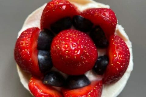 Cliquez pour zoomer ! Tarte aux fraises sans cuisson Thermomix par nat_37