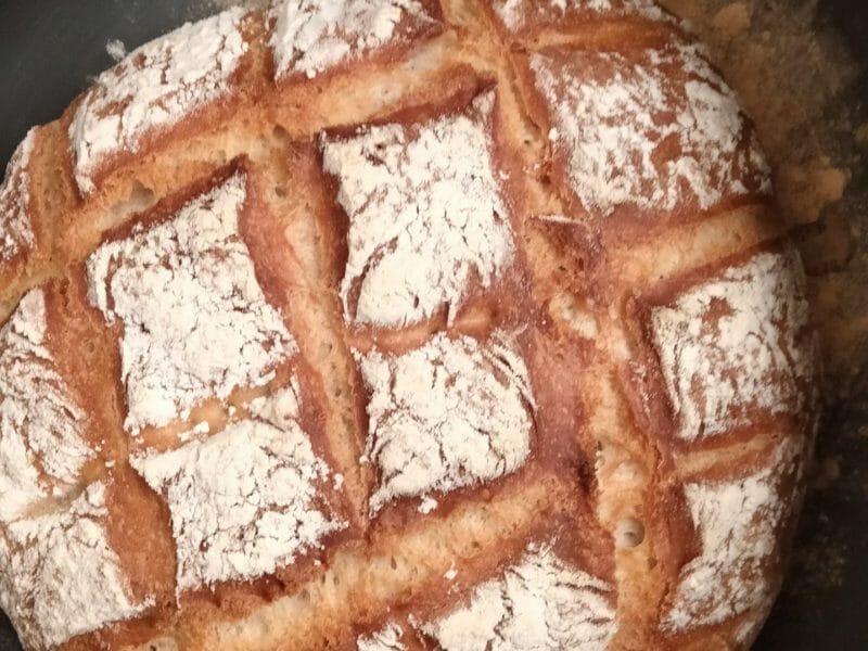 Cliquez pour zoomer ! Pain Cocotte Thermomix par nat_37