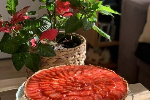 Cliquez pour zoomer ! Tarte aux fraises Thermomix par nanouxx29