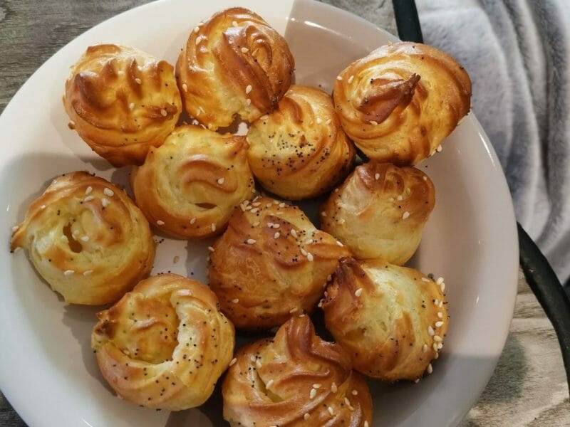 Cliquez pour zoomer ! Gougères à l’italienne Thermomix par charlize