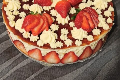 Cliquez pour zoomer ! Fraisier roulé Thermomix par oifa72