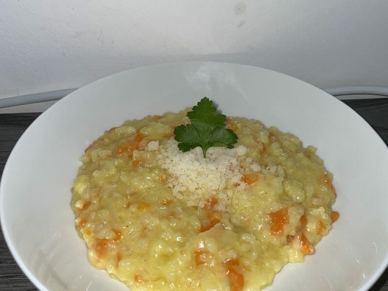 Cliquez pour zoomer ! Risotto aux carottes et parmesan Thermomix par esmeralda_7