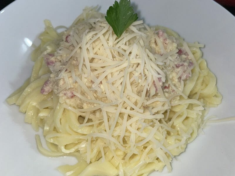 Cliquez pour zoomer ! Pâtes carbonara Thermomix par esmeralda_7