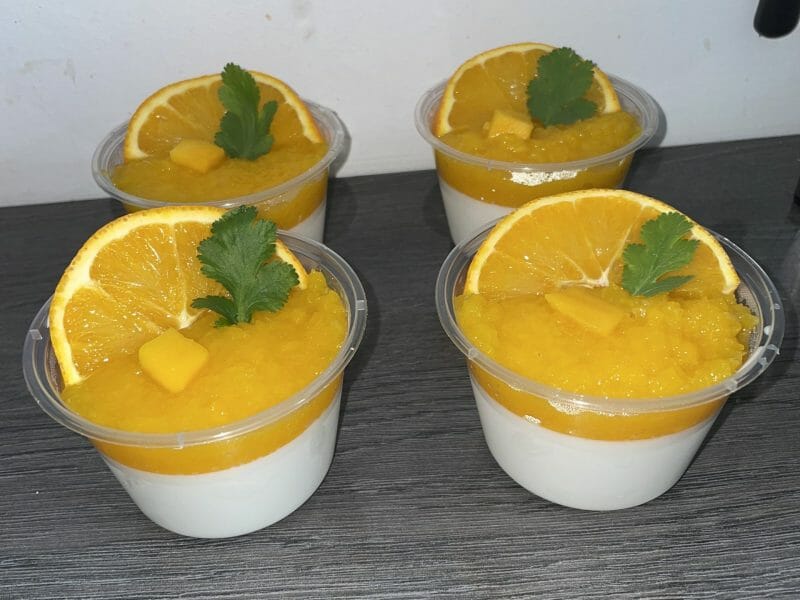Cliquez pour zoomer ! Panna cotta coco mangue Thermomix par esmeralda_7
