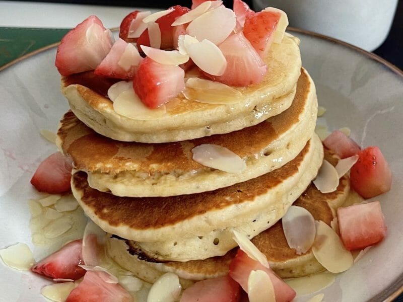 Cliquez pour zoomer ! Pancakes à la banane Thermomix par Twostarzz