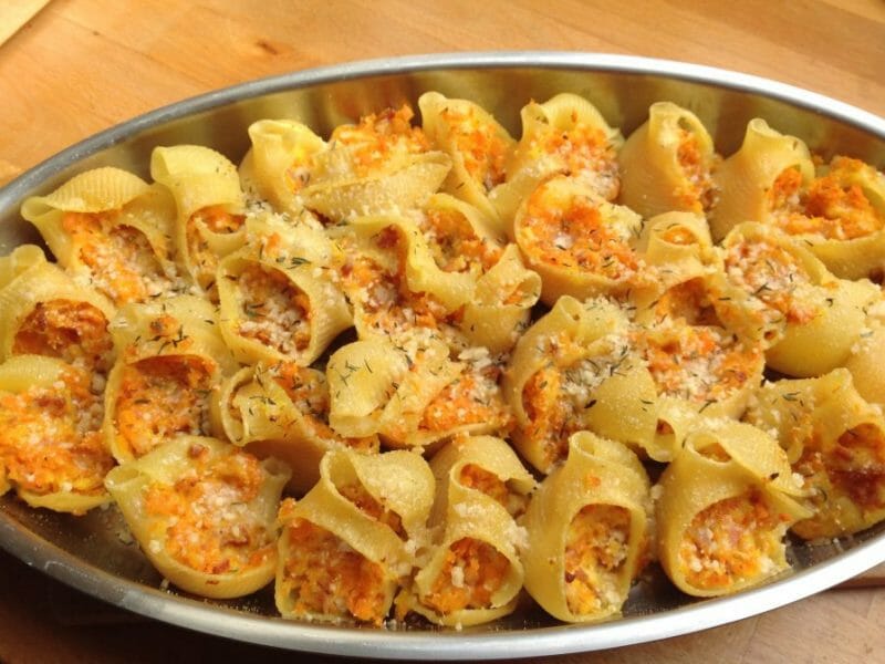 Cliquez pour zoomer ! Conchiglioni au potiron Thermomix par NathalieH