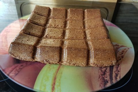 Cliquez pour zoomer ! Carrés spéculoos et chocolat blanc Thermomix par Josiane66