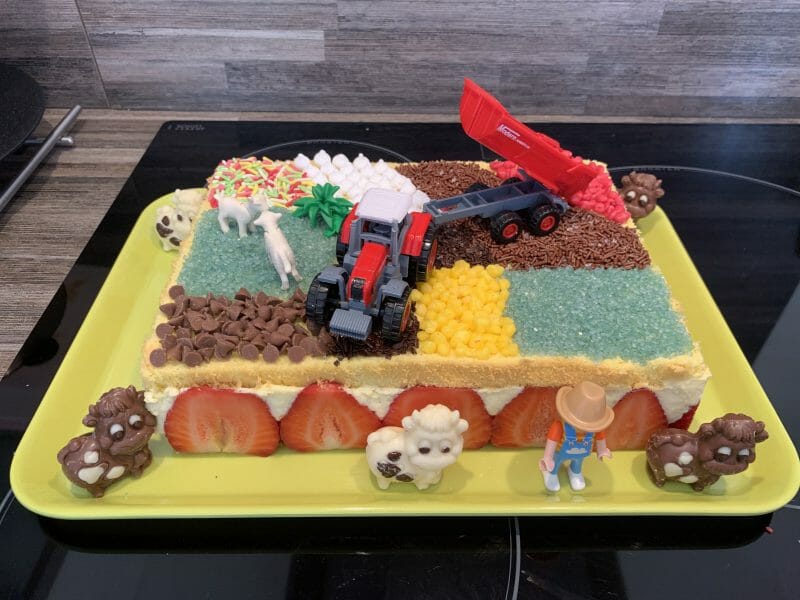 Cliquez pour zoomer ! Fraisier Thermomix par glinko