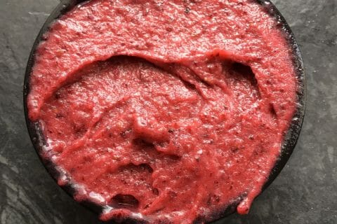 Cliquez pour zoomer ! Sorbet au cassis Thermomix par celine_29260