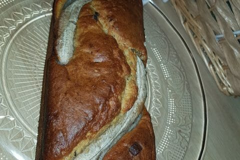 Cliquez pour zoomer ! Cake banane et pépites de chocolat Thermomix par lau_04