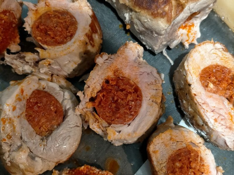 Cliquez pour zoomer ! Filet mignon au chorizo Thermomix par melanie156