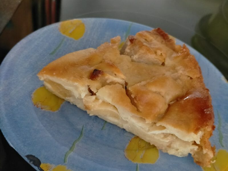 Cliquez pour zoomer ! Flognarde aux pommes Thermomix par melanie156