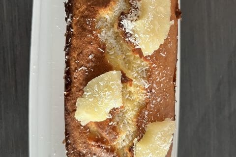 Cliquez pour zoomer ! Cake à l’ananas et au rhum Thermomix par mariektm68