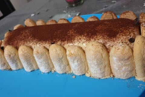 Cliquez pour zoomer ! Bûche Tiramisu Thermomix par Juju9721