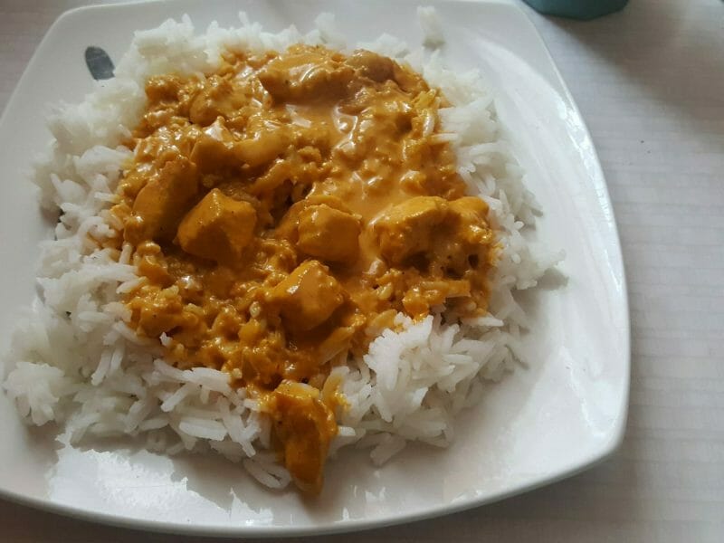 Cliquez pour zoomer ! Curry de crevettes au lait de coco Thermomix par oumaicha