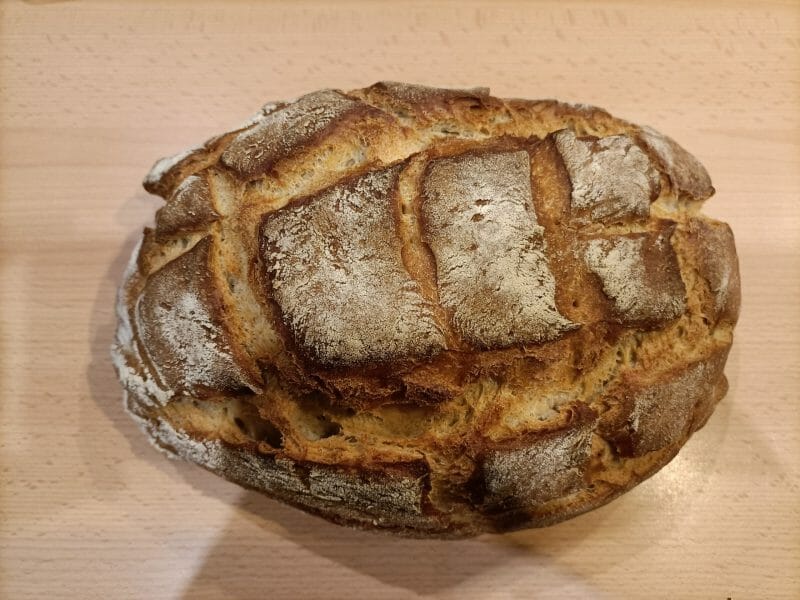 Cliquez pour zoomer ! Pain Cocotte Thermomix par julietoutou