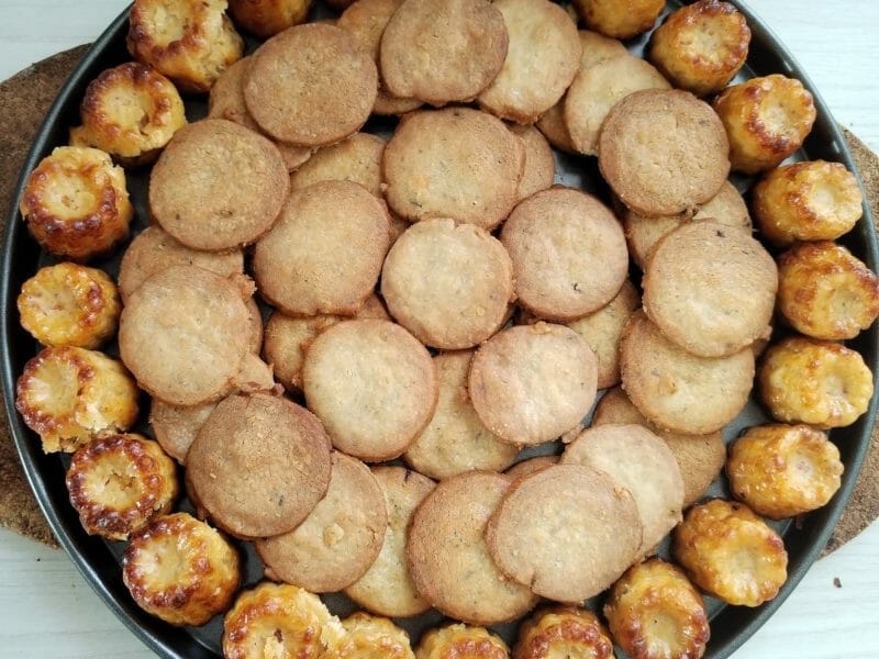 Cliquez pour zoomer ! Sablés au parmesan Thermomix par melany0409