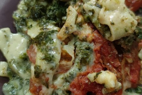 Cliquez pour zoomer ! Lasagnes épinards et chèvre Thermomix par Sarah