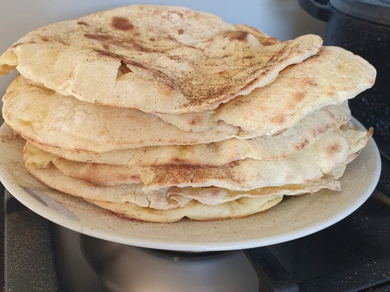 Cliquez pour zoomer ! Naans au fromage Thermomix par Lydie