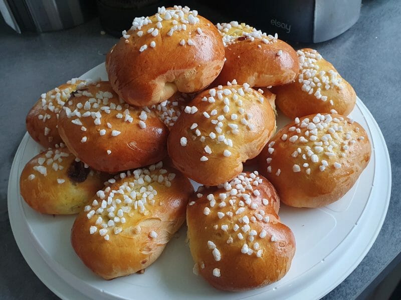 Cliquez pour zoomer ! Pain brioché au chocolat – Pitch Thermomix par Lydie