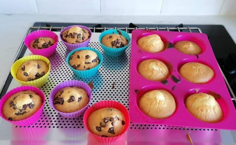 Cliquez pour zoomer ! Muffins aux pépites de chocolat Thermomix par severine_386